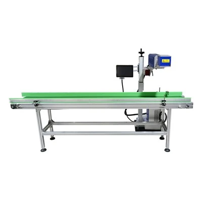 Online -CO2 -Lasermarkierungslaser -Druckmaschine fliegen